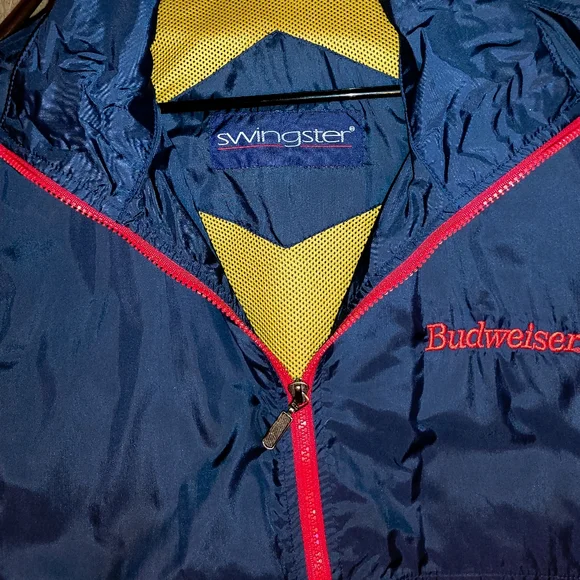 Retro Budweiser windbreaker - Picture 4 of 4